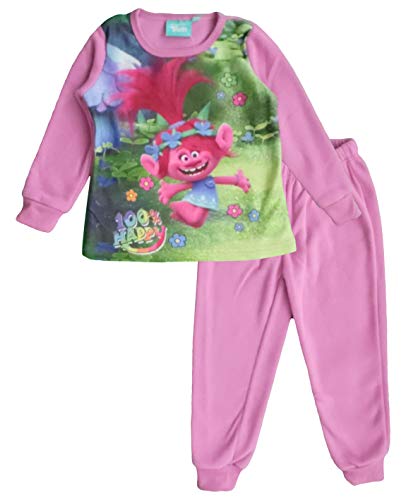 Dreamworks Trolls Filles Polar Fleece Winter Pyjama (Rose, 6 Ans) Cover