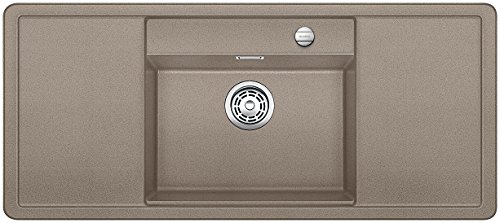 BLANCO ALAROS 6 S, Küchenspüle, Granitspüle aus Silgranit PuraDur , 1 Stück, tartufo, 517283