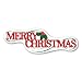 Merry Christmas Bumper Magnet