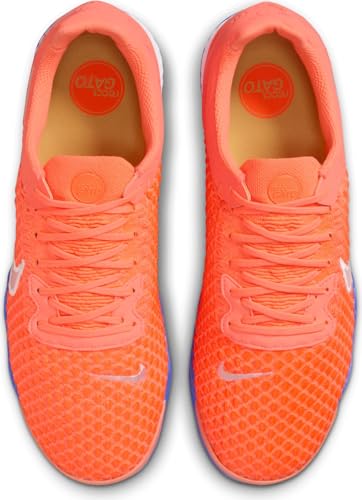 Nike Nike React Gato Men's Soccer Shoes (CT0550-601, Light Wild Mango/White) Size 11.5