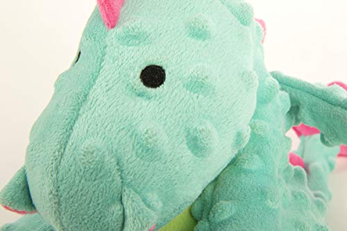 image for goDog Dragons with Chew Guard Technology Durable Plush Squeaker Dog To