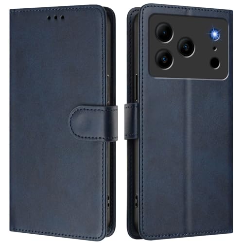 �X�}�z�P�[�X �Ή��@�� for Doogee Note 56 (Pro) / Note 56 Plus [PU���U�[+�X�}�z�P�[�X] �J�[�h�X���b�g �}�O�l�b�g�N���X�v�X�^���h Blue