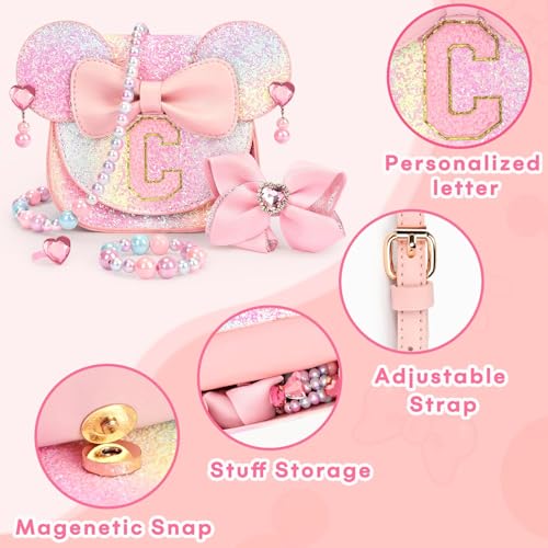 Image of mibasies Toddler Purse Gifts for Girls: 3 Year Old Girl Gifts, Girl Toys Purse Set