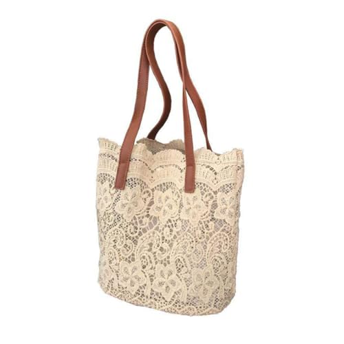 Paquet à main femme brodé en dentelle chic et tissu délicat Gatuida