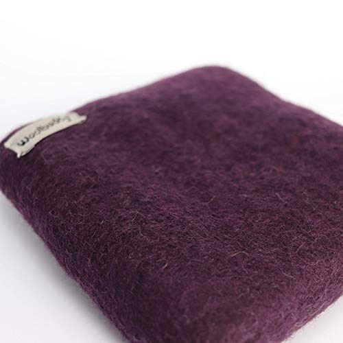 image for Woolbuddy Needle Felting Pad – Purple Wool Mat 10x10x1.5
