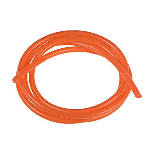 DMiotech 2mm ID 4mm OD 10 Feet Silicone Tube Orange Industrial Silicone Tubing for Water Air Pump