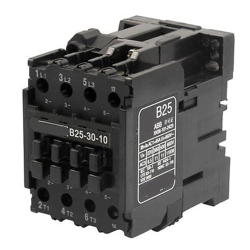 Contactor de CA 45A evita sobrecalentamientos en riel DIN