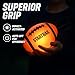 Glow in The Dark Football | Rechargeable Ultra-Bright LED Light-Up Football for Kids & Teens Ages 6+ | Outdoor Fun for Evening Play, Camping & Beach Games