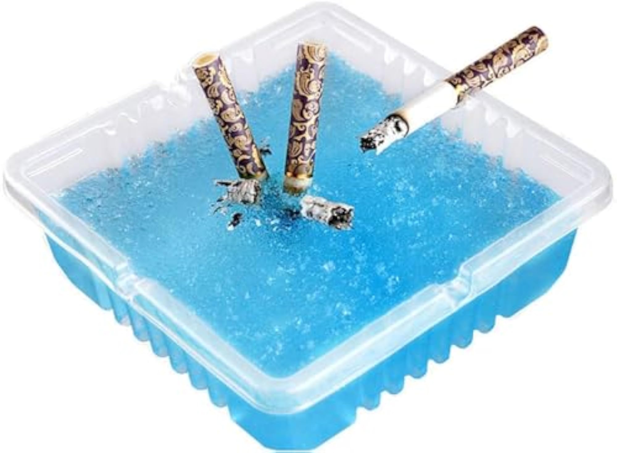 Disposable Smokeless Ashtray for Outdoor Use