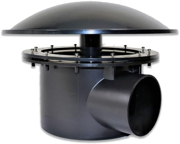 LARGE 4" RETRO FIT BOTTOM DRAIN INCLUDES LINER 110MM FLANGE KOI FISH POND PUMP