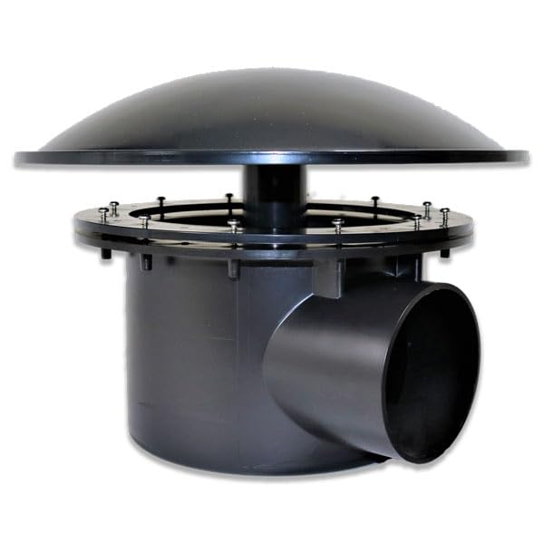 LARGE 4" RETRO FIT BOTTOM DRAIN INCLUDES LINER 110MM FLANGE KOI FISH POND PUMP