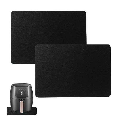Pastlla 2 Pcs Heat Resistant Mats for Air Fryer, Air Fryer Oven Liners