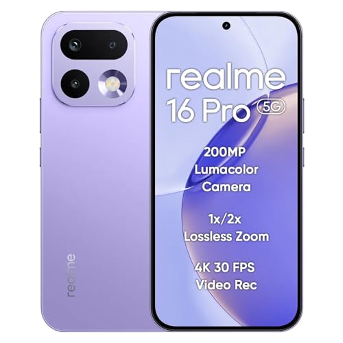 Image of realme 16 Pro 5G Smartphone 8GB+256GB Purple