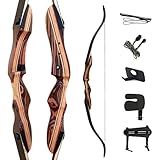 Best PSE Recurve Hunting Bows - Deerseeker Archery Bow Set 62" Takedown Recurve Bow Review 