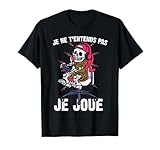 Ce humour Je Joue Jeux Vidéos T-Shirt est une idée parfaite de cadeau pour tout les amoureux des jeux vidéos et console ! Allez voir notre marque pour plus de vetêments, tenues et accesoires pour hommes, femmes et famille!