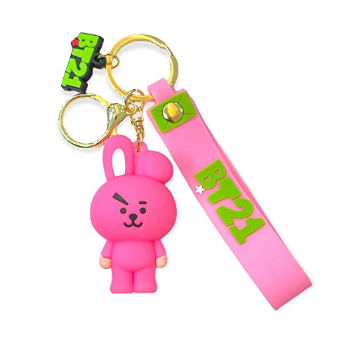 Image of AUGEN BT21 1 Action Figure Keychain Limited Edition for Car, Decoration, Cake, Office Desk & Study Table (Pack of 1)