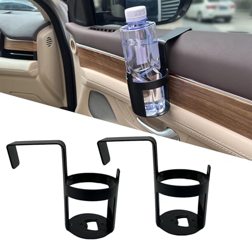 Portavasos grande para puerta de carro, plástico multifunctional