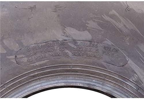 Ocelot P318 ATV/UTV Tire – 25x12-9, 4-Ply Rated Quad Sport Tire, Tubeless – Non-Directional 10.5mm Tread Depth for Superior Traction – Self-Cleaning Tread for Loose Terrain