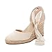 Tomwell Sandalias Mujer Cuña Alpargatas Moda Bohemias Romanas Sandals Rivet Playa Verano...