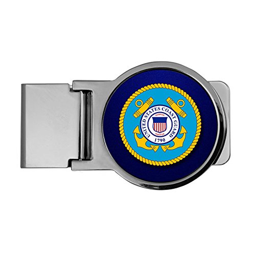 ExpressItBest Premium Money Clip - US Coast Guard (USCG), seal