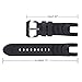 Senphyton Invicta Watch Replacement Rubber Silicone Band/Strap with Stainless Steel Buckle for Invicta Reserve Collection Venom - Black, 26mm Width, Fits Wrists 5-8 Inches
