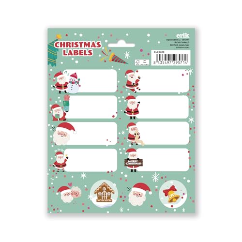 Adhesivos Navidad Regalos Marca Grupo Erik