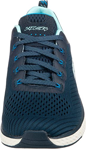 Skechers Skechers Solar Fuse Cosmic View, Women's Low-Top Trainers, Blue (Navy Mesh/Blue Trim Nvbl), 4.5 UK (37.5 EU)