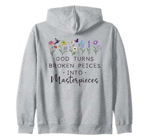 God Turns Broken Piece into Masterpieces Bible Verse Psalm �W�b�v�p�[�J�[
