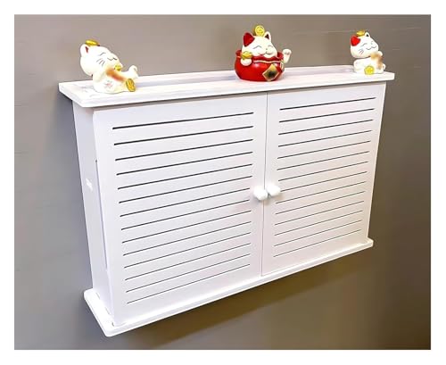 Boîtier de rangement pour routeur Wi-Fi et câbles : idéal pour épurer le salon ou le bureau