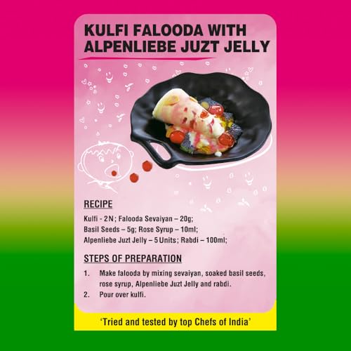 ALPENLIEBE JUZT JELLY Assorted Flavour Birthday Pouch, 333 Grams, Strawberry - Image 9 thumbnail