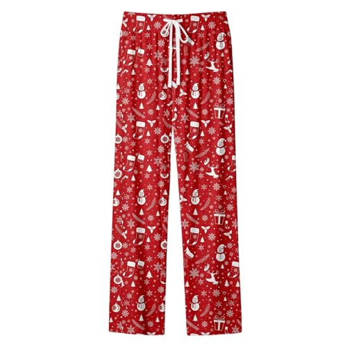 Pantalon imprimé tendance coupe droite et ample pour un confort quotidien total