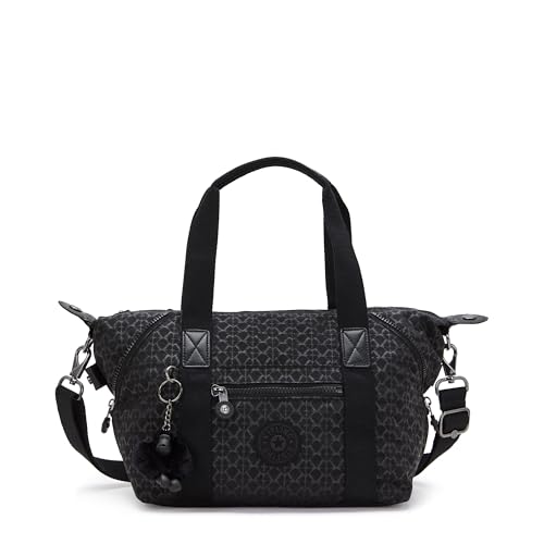 Kipling ART MINI Borsa a mano piccola, borse a tracolla, Signature Emb (Nero)