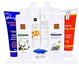 Smuggs Jugs Cruise Essentials: Hidden Liquor Containers 4-17.3 oz Bottles and 2-8 oz Tubes Smuggling Kit, Leakproof Rum Runners for Cruise, Hidden Flasks for Liquor Disguise Fake Shampoo bottles