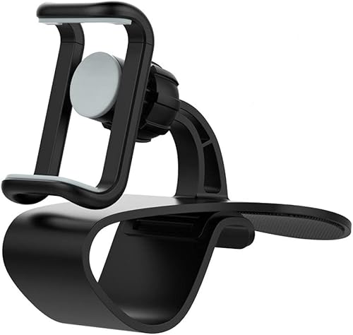 USNASLM Soporte universal para teléfono de automóvil, soporte de fácil montaje con clip, soporte de pantalla GPS, soporte de coche, para iPhone 8 X