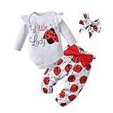 Baby-Kleidung: Geeignet für Baby täglich tragen, Nacht tragen, schlafen tragen, drinnen oder draußen spielen, Urlaub Geschenk-Set, Baby-Urlaub Outfits, Baby-Fotografie, Fotoshooting oder andere besondere Gelegenheit.