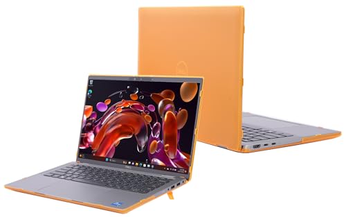 Coque Dell Latitude 7440 mCover orange protectrice pour travailler en déplacement et café