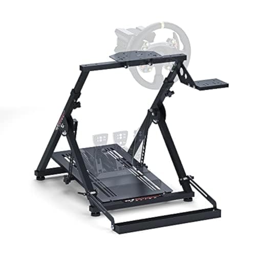 ALTA QUALITÀ: Il supporto per volante GT Omega Apex ha un design X frame. Realizzata con tubi in acciaio di prima qualità, l'intero supporto è estremamente solido e durerà per anni garantendo una resistenza e una rigidità senza pari.