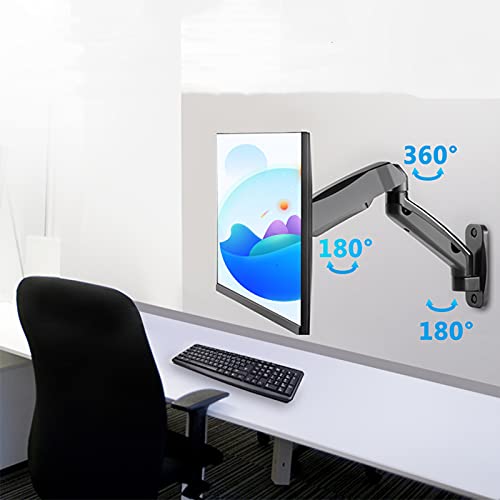 Soporte para monitor de 17 a 27 pulgadas con brazo ajustable de gas para pared 5