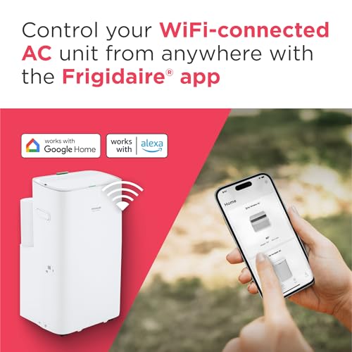 Image of Frigidaire Gallery 14,000 BTU Portable Air Conditioner with Wi-Fi, White