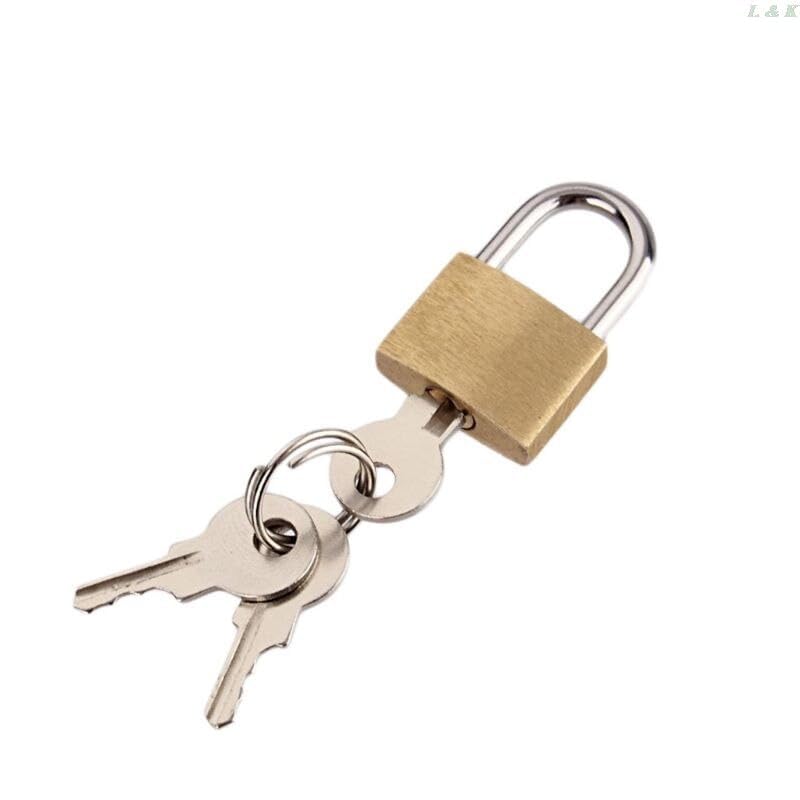 NOZOMI Small Locks with Keys, Mini Padlocks for Luggage, Backpacks, Gym Bags, Jewelry Box, Diaries, Safety Lock, Travel Lock (2 pcs.)-picture-8