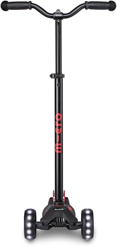 Miniatura 4 de Micro Kickboard - Maxi Deluxe Pro LED Kick Scooter - Deslizamiento suave, 3 ruedas, ruedas iluminadas, diseño inclinado para dirigir con ruedas