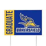 Desert Cactus Cal State Bakersfield Outdoor Yard Sign Graduate (#3)
