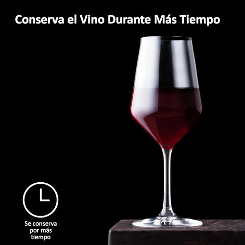 Haier HAWGKIT02 Set de Accesorios para Vino, Incluye Aireador y Recogegotas en forma de Tulipán, Tapón de Vacío. - imagen 6