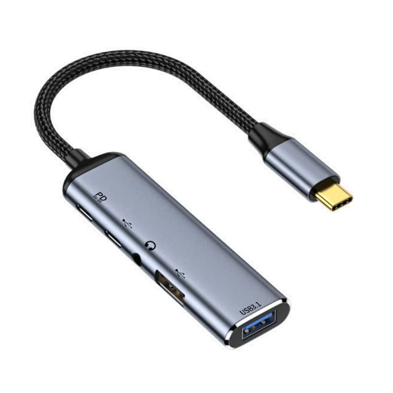 Plus de panne de port avec l'adaptateur Type C vers audio 3,5 mm et USB 3.0 xiwai