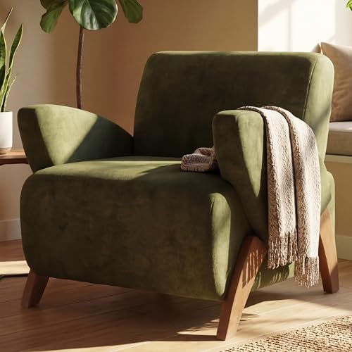 Sillón Plegable Terciopelo Verde Menta miniatura 4