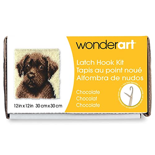 Image of Wonderart Latch Hook Yarn, Chocolate