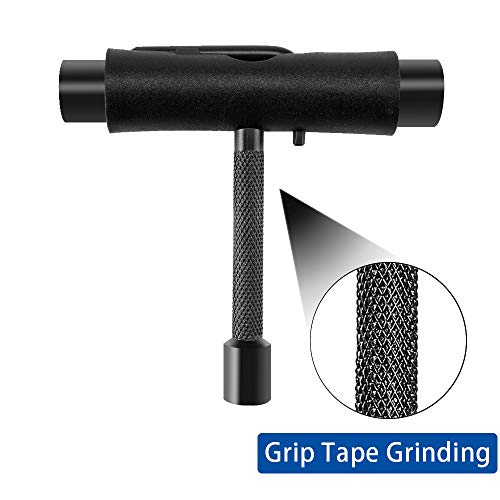 Keecaan AllinOne Skate Tools, T Skateboard Tool and Allen Key with