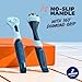 Dollar Shave Club | Razor Handle (2 Pack) Blue | Replacement Razor Blade Handles | Not Compatible with Other Razor Brands