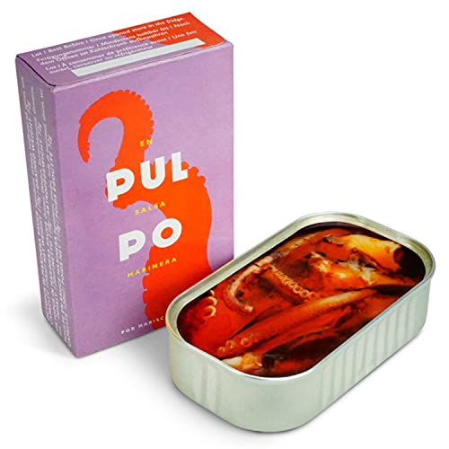 Pulpo salsa marinera - caja 110g