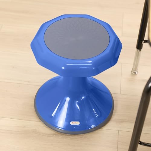 Image of Back2School Express Wobble Sensory Stool, 15in Seat Height, Flexible Seating, Blue